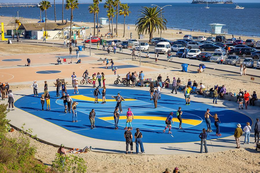 Junipero Beach Skate Plaza