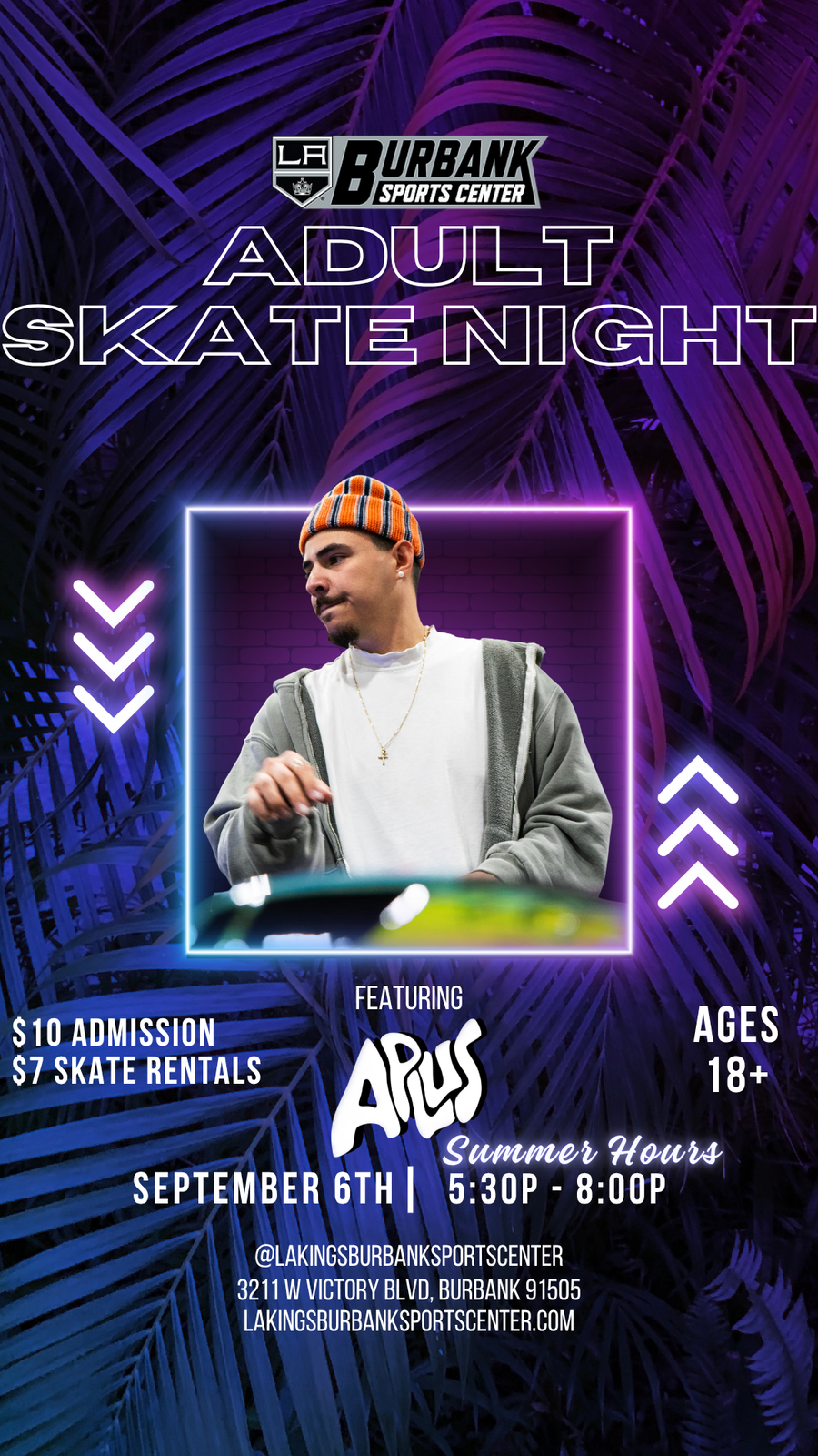 Adult Skate Night