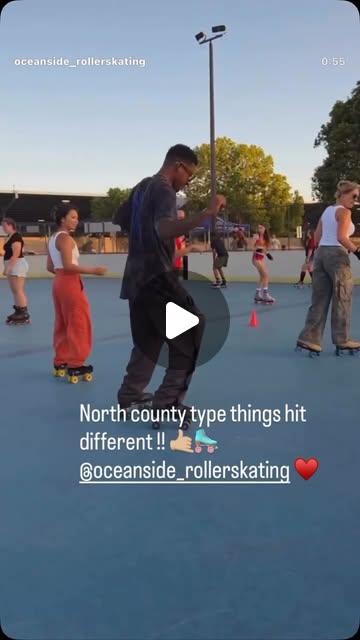 With Oceanside Rollerskating