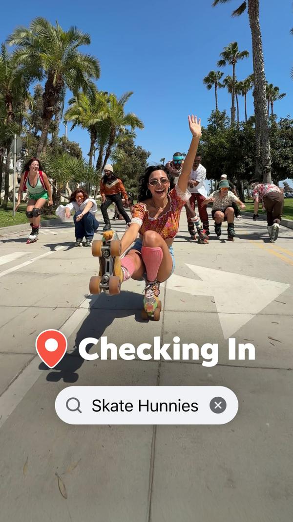 With @facebook — When founder @jenyonda moved to Los Angeles, she didn’t know anyone and wanted to find other beginner skaters to make frien