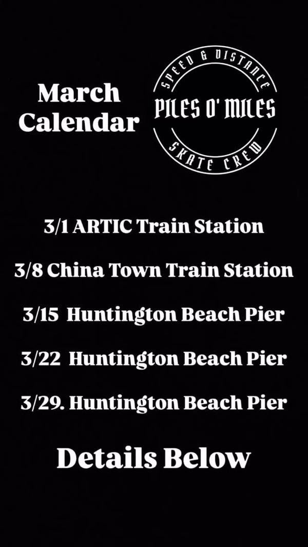 3/1 Meetup at 9am ARTIC train station in Anaheim 