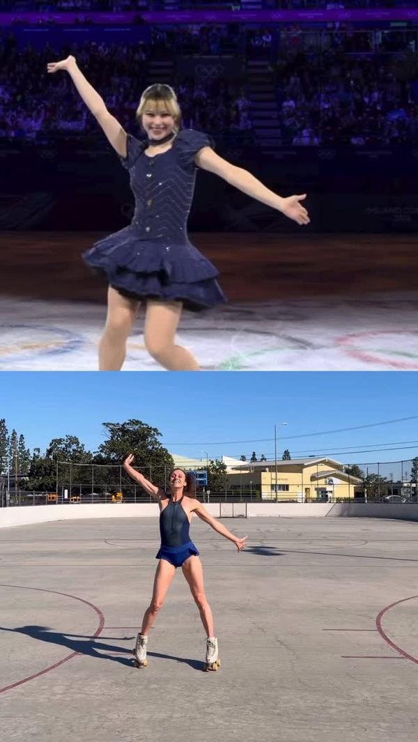 just me and my girl #alysaliu #olympics #figureskating #artisticskating