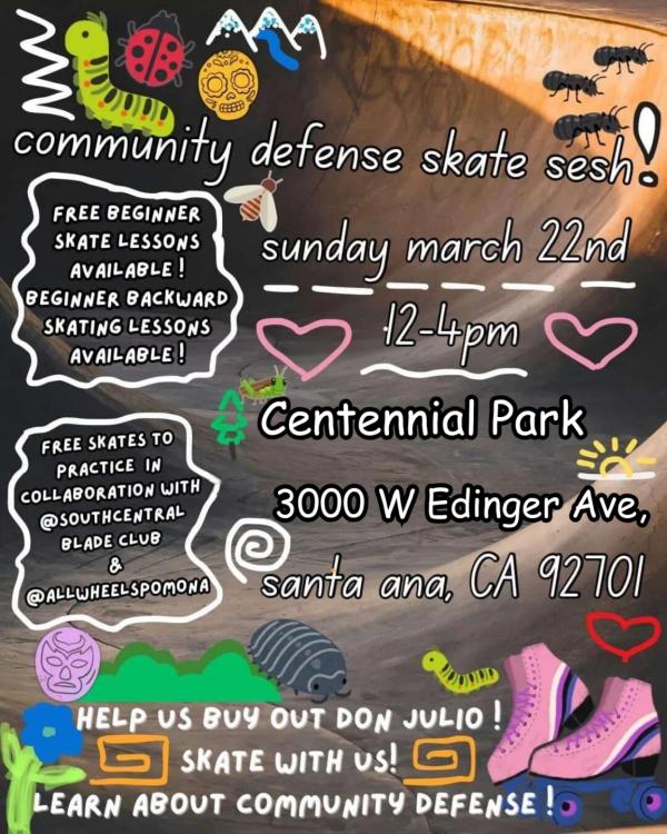 Hey everyone we can't wait to see yall tomorrow 🛼💖