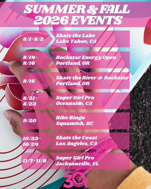 💗 B4BC Summer & Fall 2026 Events 💗