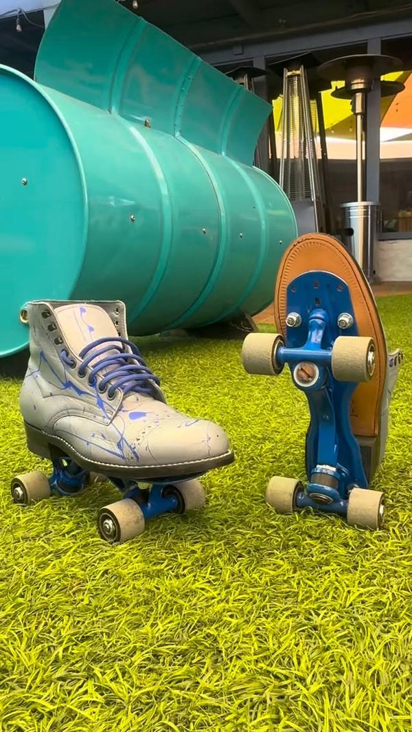 Out with the old. In with the new fire. Slydz by Dnice 27780 Jefferson Ave Ste 5 Temecula ca 9250 #skate #skater #rollerskating #temcula #ca