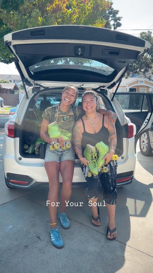 Roller skate rentals available — DM for info + pricing