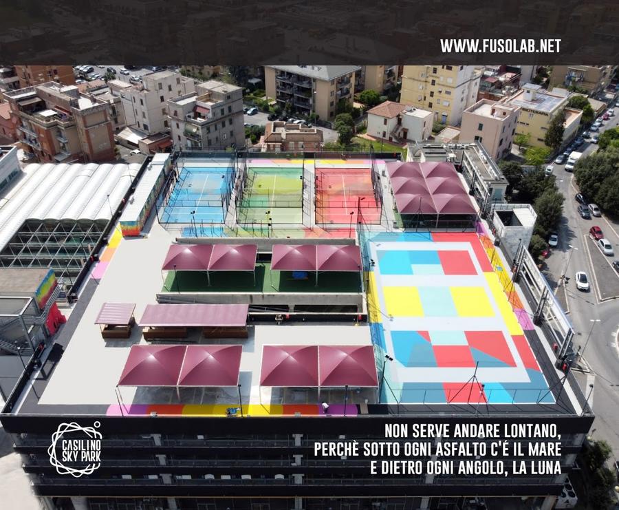 Casilino Sky Park (Dirty Rollers roller disco)