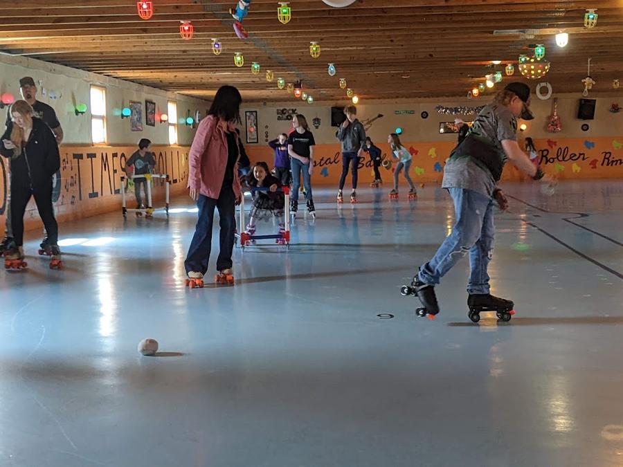 Crystal Ball Roller Sk8ing Rink