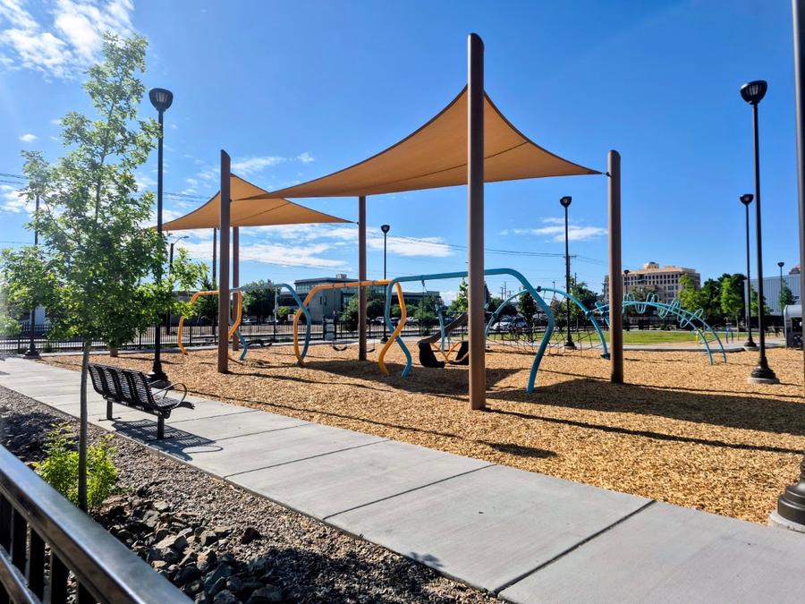 Wells Park outdoor roller rink
