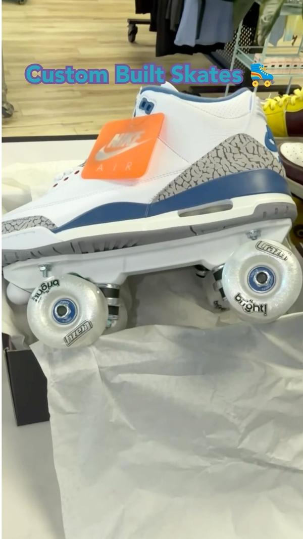 Whether you're cruising the streets, at the rink, or rolling around the park, skates that are completely unique to you are sure to turn head