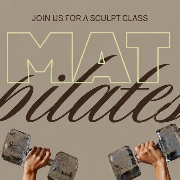 Join us for a Mat Pilates/Sculpt class with @jensculpts โ reach out to Jen directly to book, spaces are limited!