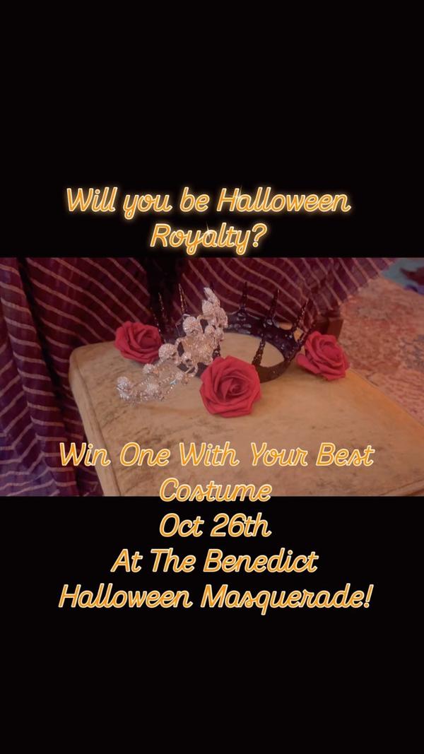 2nd annual Halloween Masquerade — snacks, shave ice, live entertainment, tarot, and a Haunted Mansion. 21+.