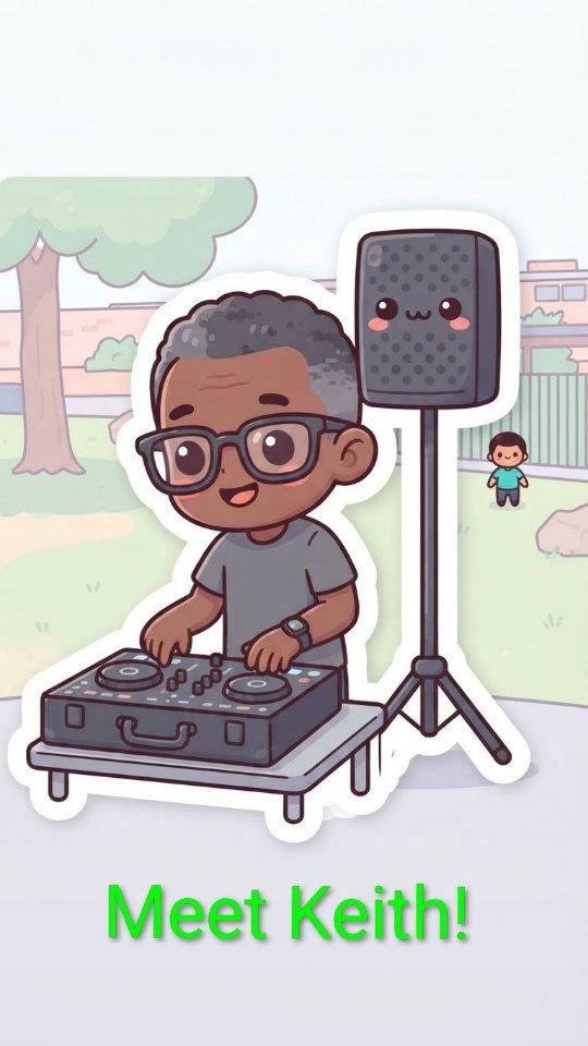 Meet Skate DJ Keith! Working on a new event that mixes karaoke and skating.