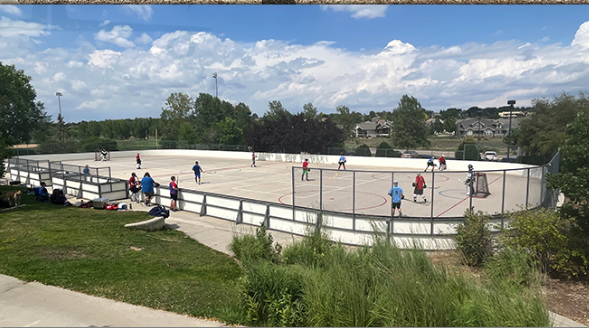 Fossil Creek Park Outdoor Roller Rink